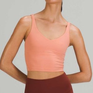 *NWT* Lululemon Align Tank Cropped - Pink Savannah - Sz 6